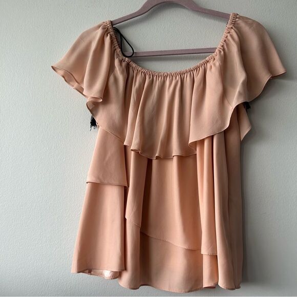 Cinq à Sept Blush Silk Layered Blouse - Picture 6 of 16